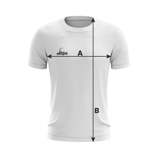 Guía de medidas para camiseta